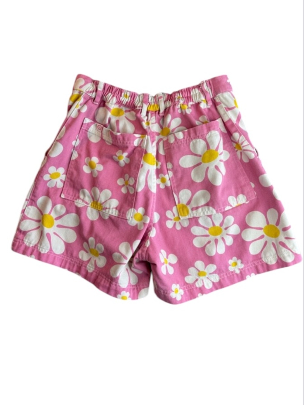 Big Bud Press "XL Lazy Daisy" Work Shorts Pink Size Small - Picture 3 of 11